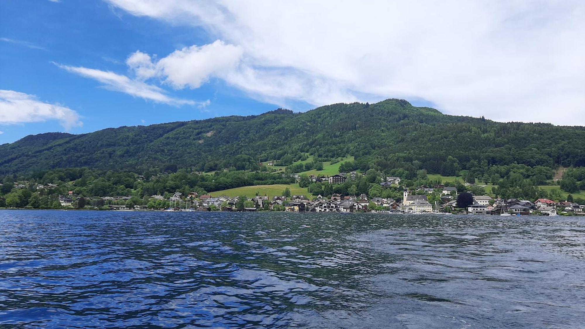 Ferienhaus Goldener Anker Unterach Am Attersee Exterior photo